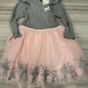 Zunie Gray and Pink Dress